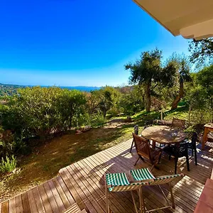 Les Restanques Vue Et Jardin Accès Piscine Grimaud